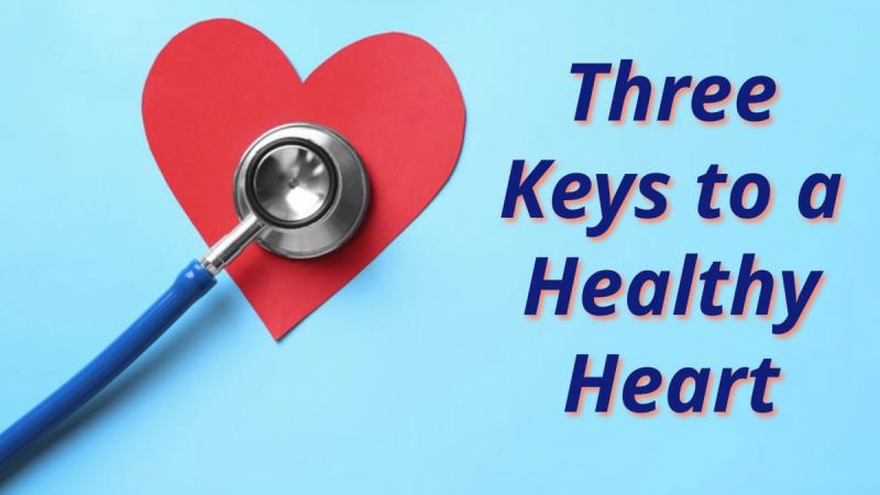 Three Keys to a Healthy Heart: Holistic Healthcare For the Heart